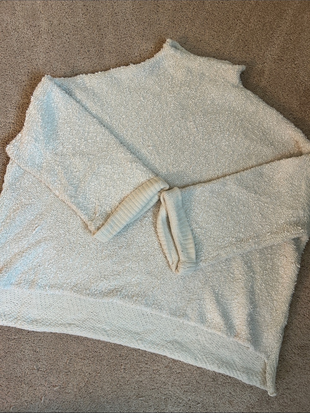 Free People Bouclé Sweater